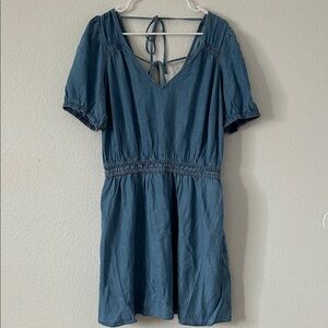 City Chic Denim Blue Mini Dress